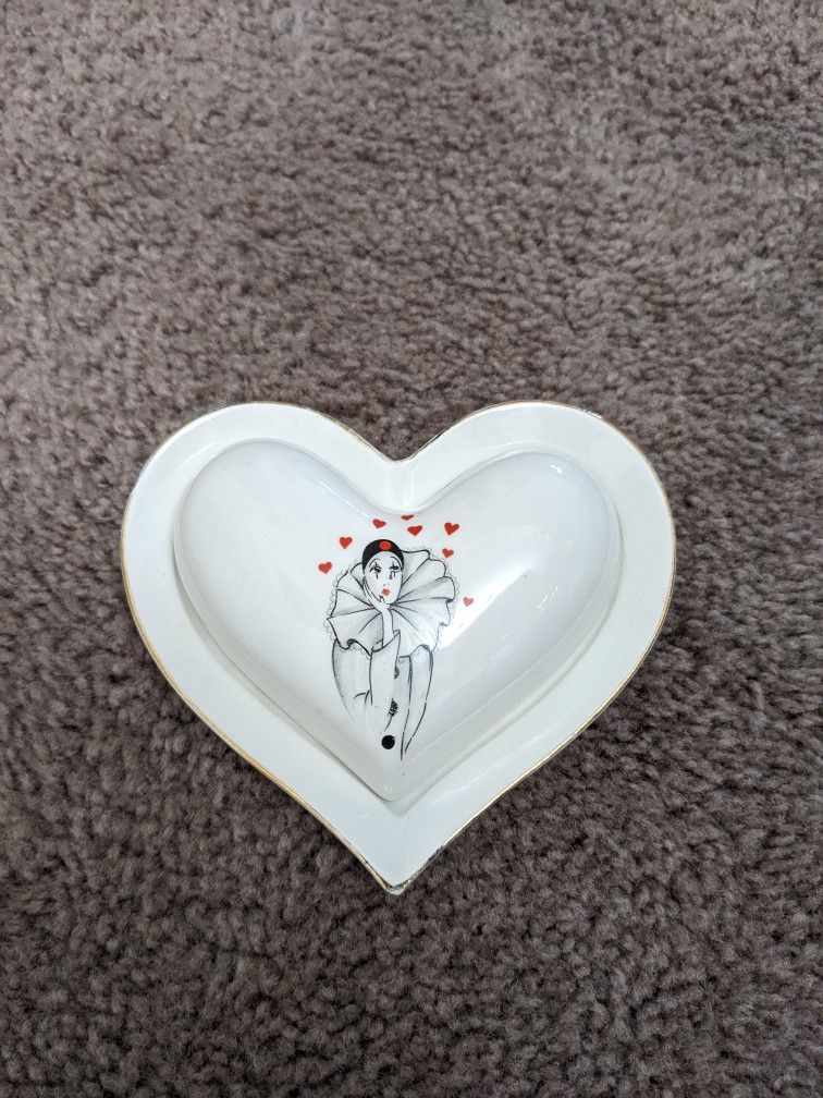 Pierrot Clown Jewelry Dish