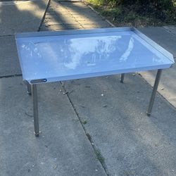 Brand New Stainless Steel Prep Table For $90