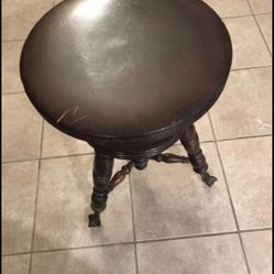 ANTIQUE PIANO STOOL CHAIR