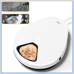 UBPET Automatic Pet Feeder Wet Food, 2025 Upgraded Refrigerated Auto Cat Feeder with Semiconductor Cooling, 4 Days Freshness 5 Meals, Pet Food Dispens