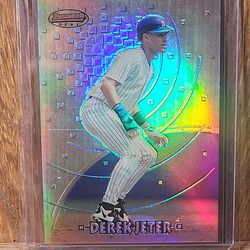 1997 Derek Jeter Refractor card