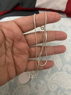 Real 925 Sterling Silver Chain Necklace