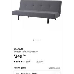 BALKARP Sleeper Sofa (foldable ) Send Offer