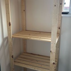 Wooden Shelves 
