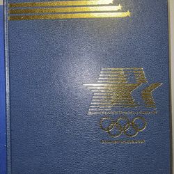 1984 Olympian Commemorative Book Excellent Condition 