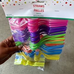 silly straws 48 piece