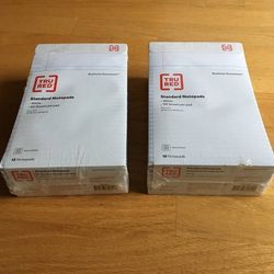 Lot of 24 Tru Red Standard Notepads 50 sheets per pad