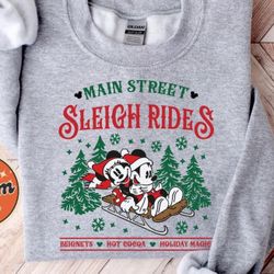 Holiday Christmas Disney Sweatshirt 