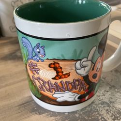 Disney Mickey Mouse #1 Grandpa Large Coffee Mug 