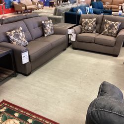 Tibbee Sofa and Loveseat Set
