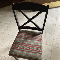 Nice plaid desk chair 