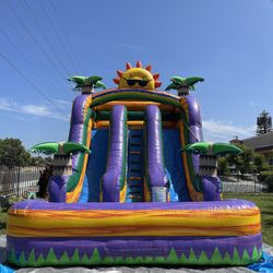 Double Lane Waterslide 🥵