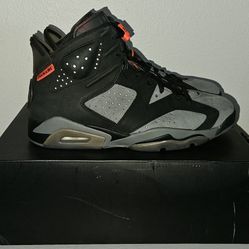 Paris Saint-Germain x Air Jordan 6 Retro "Iron Grey" 