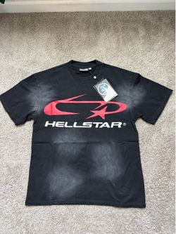 Hellstar red and black T-Shirt