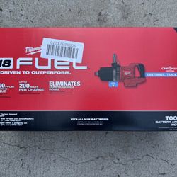 Milwaukee Tool 2868-20 M18 Fuel 1 In. D-Handle High Torque Impact Wrench