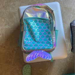 Backpack With lunch box & Pencil Case