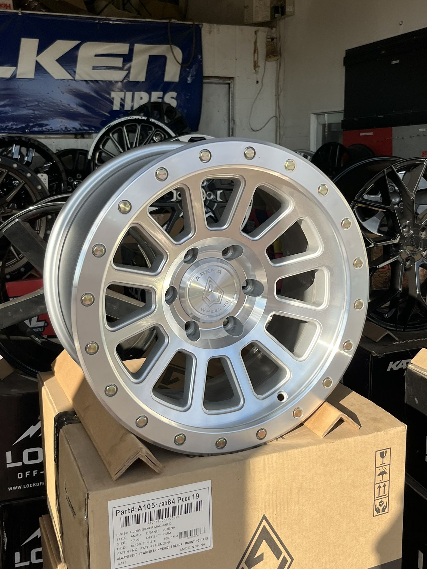 17 Inch Arena Wheels