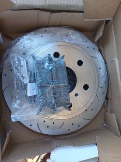 Rear complete pads and rotors