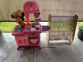 Minnie Mouse Kitchen and Book Holder