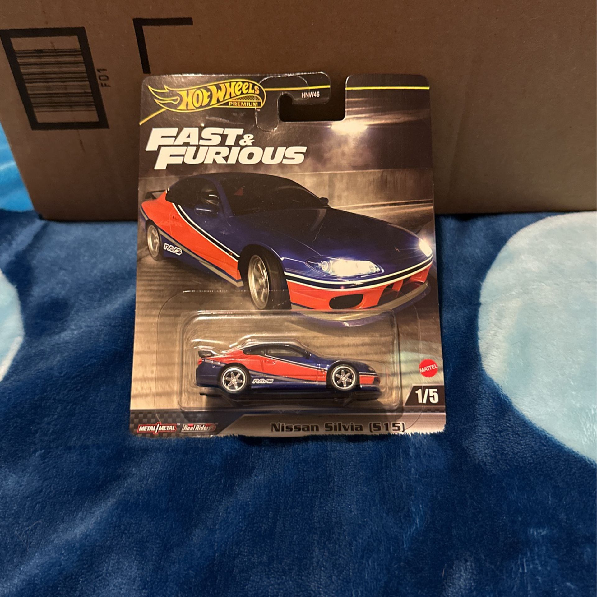 Hotwheels Fast And Furious Set Of 5