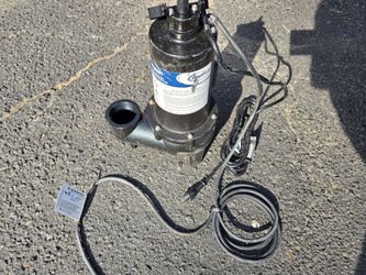 Sump Pump Sewer Pump