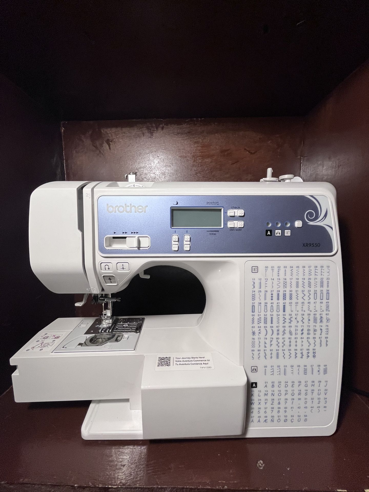 Brother xr9550 Sewing And Quilting Machine 
