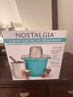 NOSTALGA Electric Ice Cream Maker