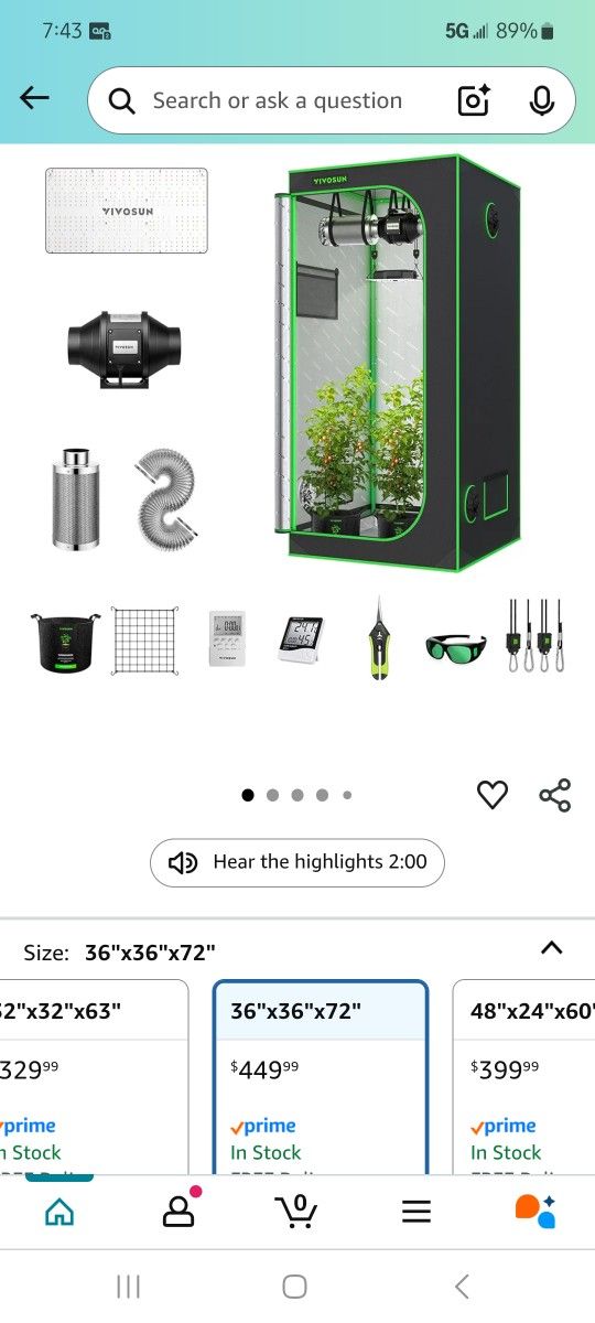 Complete 3x3 Indoor Grow Tent System