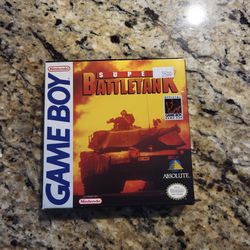 Super Battletank GameBoy CIB Nintendo