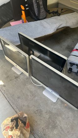 Lot of 3 Apple iMac Desktop Computers