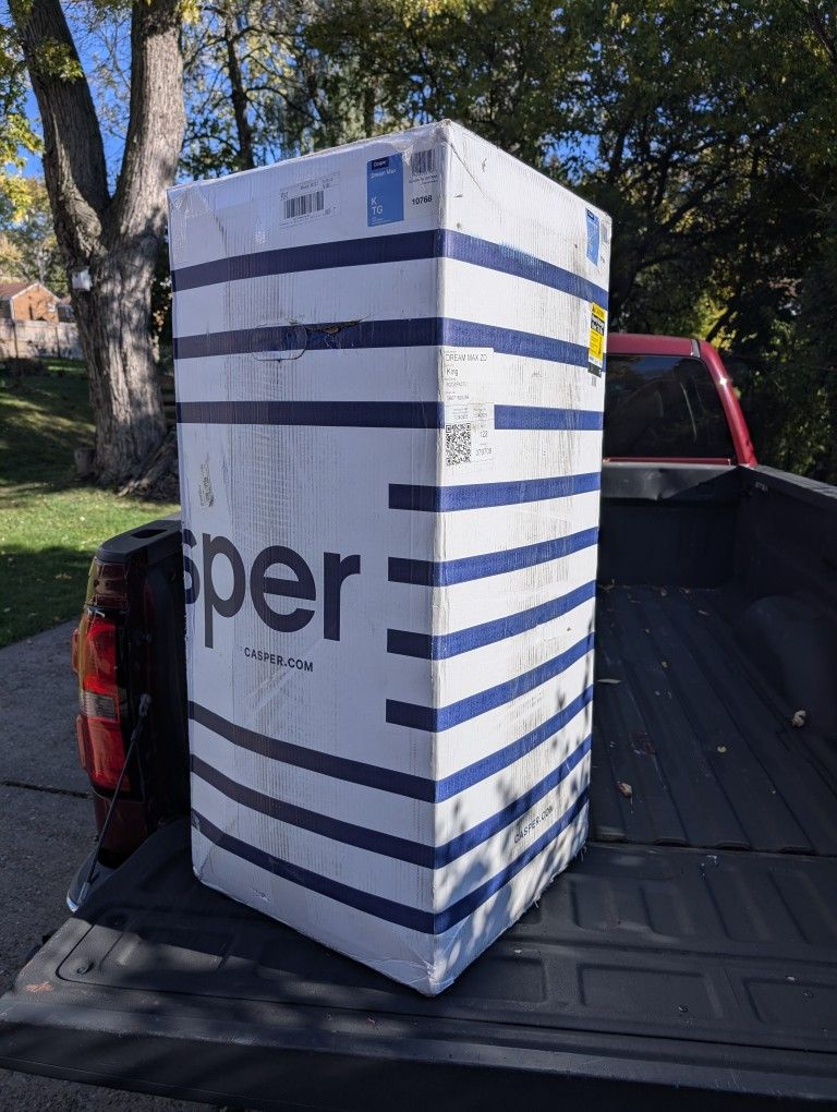 Casper Dream Max King Mattress And Casper King Foundation 