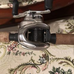 Shimano tranx 150hg reel paired up with st croix rod
