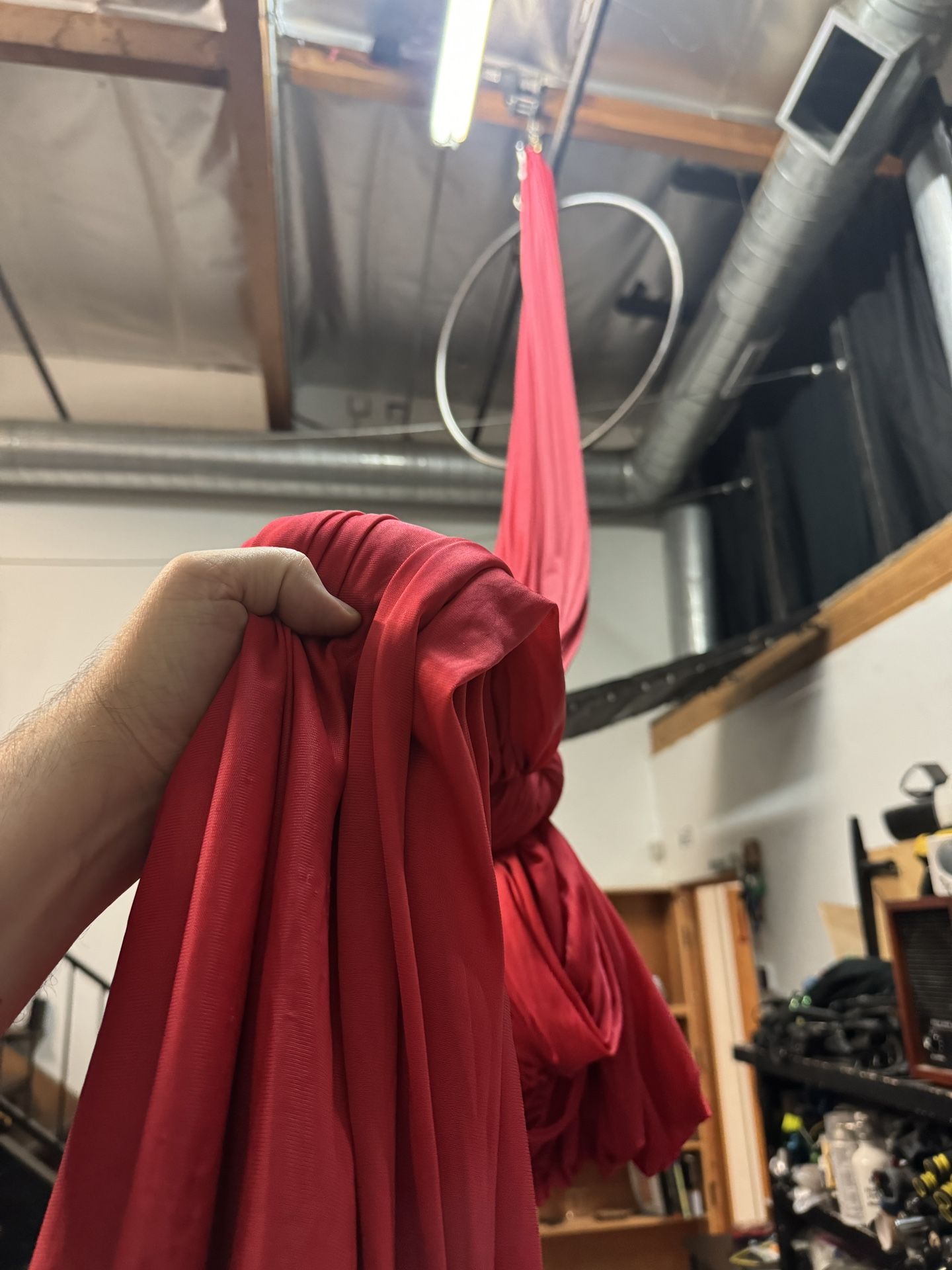 Aerial Silks and Lyra