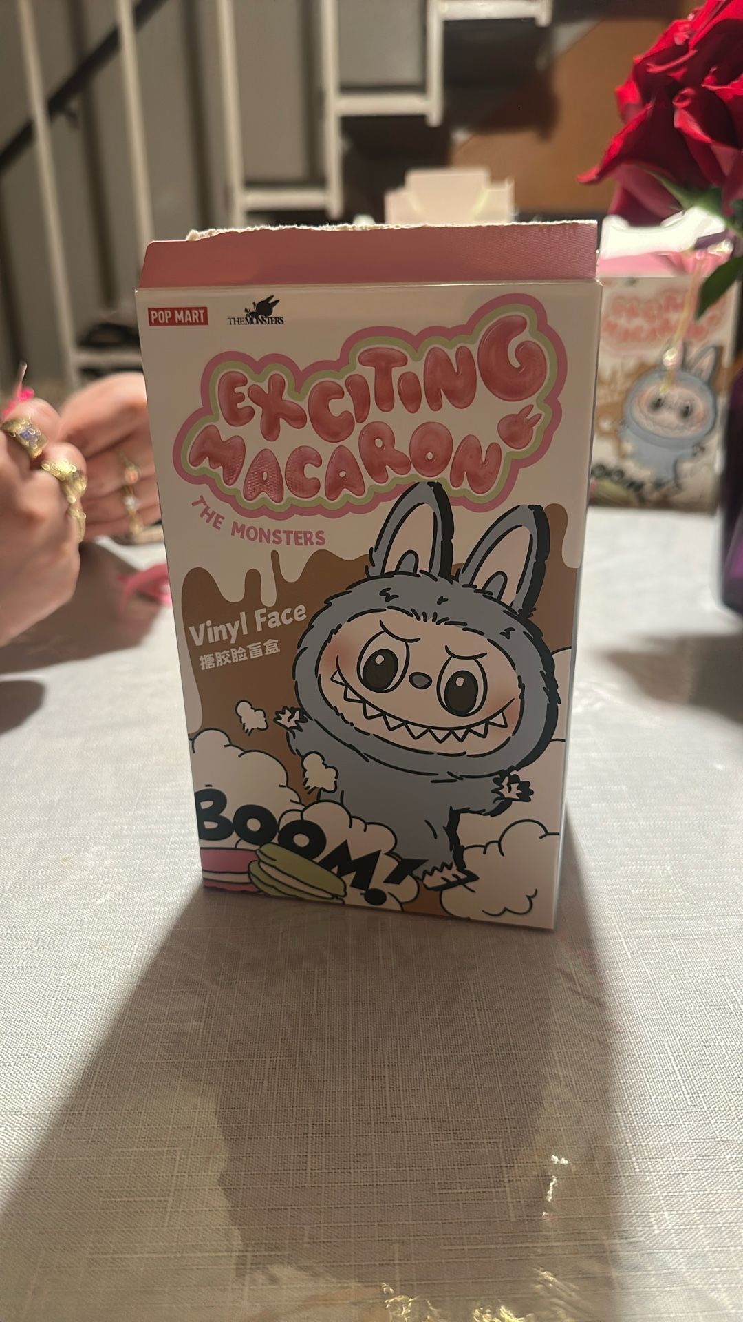 Exciting Macaron Sesame Bean