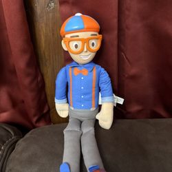 My Buddy Blippi Deluxe Talking 16" Feature Plush with Sounds Effects WORKS