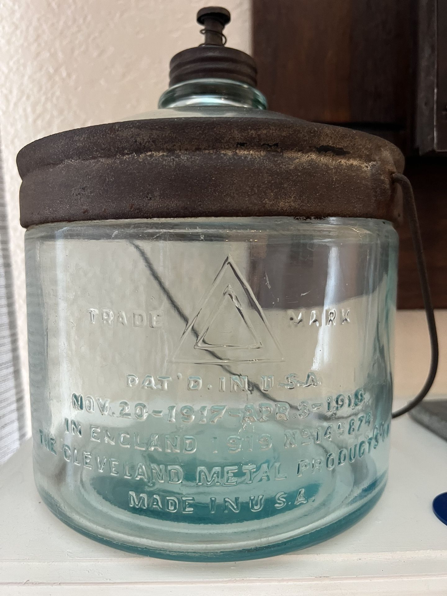 Vintage Perfection Kerosene Glass