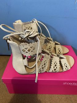 Khaki Gladiator Sandals