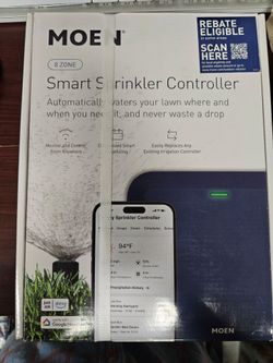 Moen 8-Zone Smart WiFi Sprinkler Controller