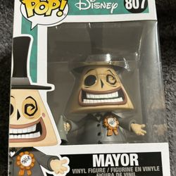 Funko Pop Nightmare Before Christmas Mayor With Megaphone #807 Disney 