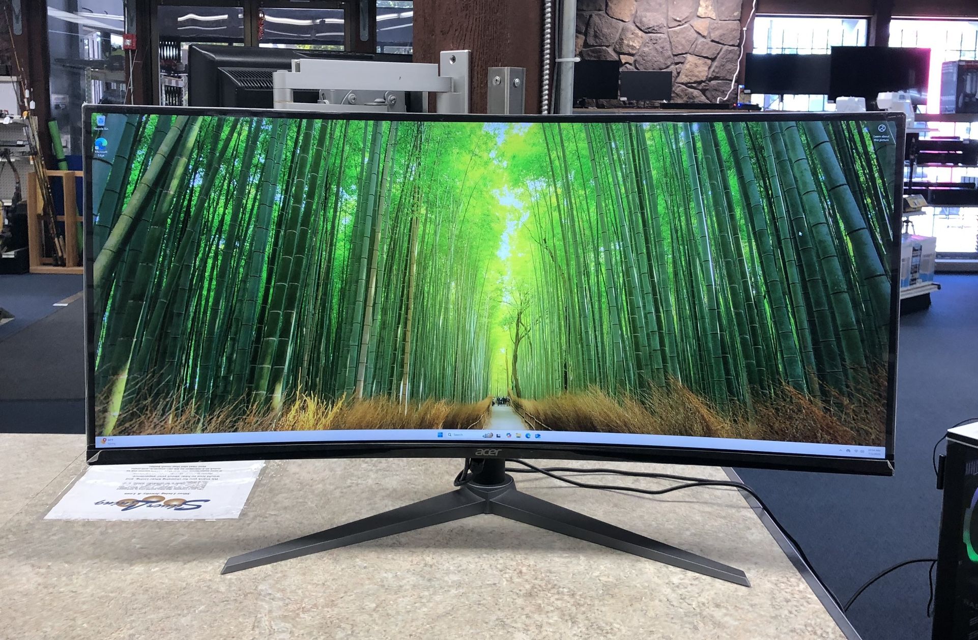 Acer Nitro Gaming 34” Curved QHD 180Hz 1ms Premium Gaming Monitor 