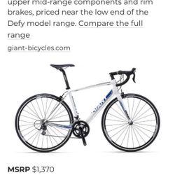 2012 Giant Defy Bike 