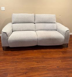 Power Reclining Loveseat with Adjustable Headrest & USB