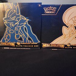 Pokemon Center Mega Evolutions  ETB'S (EXCLUSIVE)