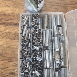 Sockets 1/4, 3/8, 1/2