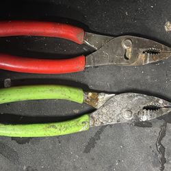 Snap on pliers set