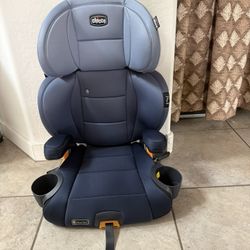 Chicco KidFit ClearTex Plus 2-in-1 Belt-Positioning Booster Car Seat, Backless and High Back Booster Seat, for Children Aged 4 Years and up and 40-100