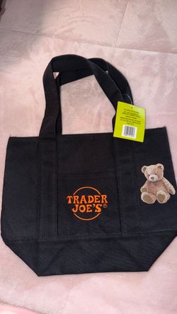 Trader Joe's Mini Canvas Tote Bag