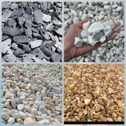 Egg Rock..Marble Chips.. Slate Chips