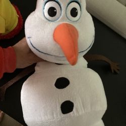 Olaf Stuffed Animal/backpack