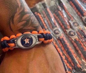 Houston Astro's Paracord Bracelet